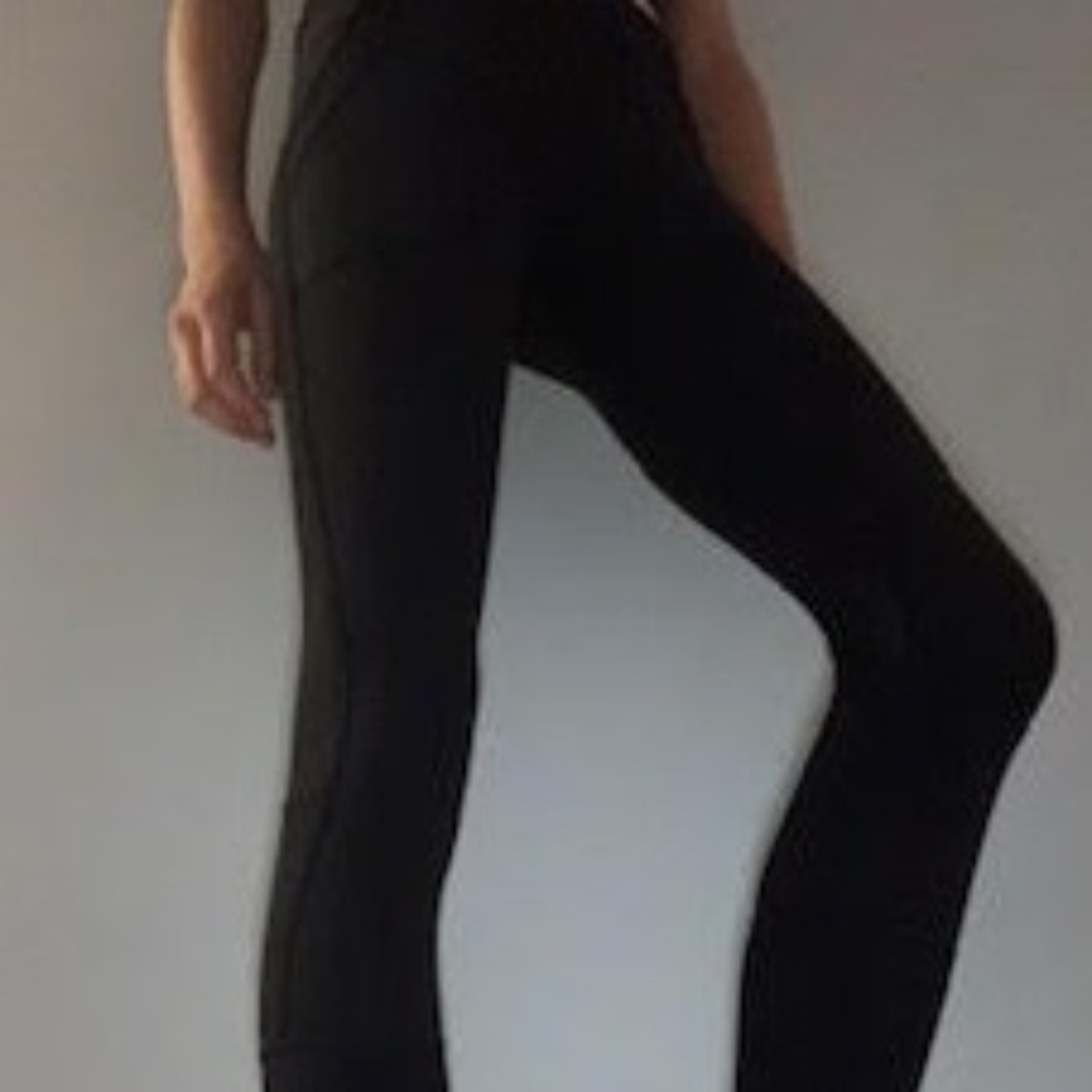 Lululemon Ivivva Girls' Black Leggings